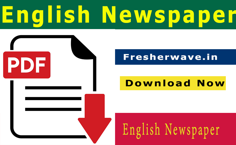 English Newspaper download